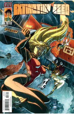 Extinction Seed 3A published by GG Studio with cover art by Livia Pastore