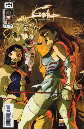 Gore 3 published by GG Studio with cover art by Emilio Laiso