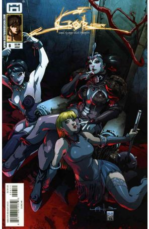 Gore 6 published by GG Studio with cover art by Laiso