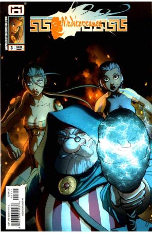 Mediterranea 3 published by GG Studio with cover art by Gianluca Maconi