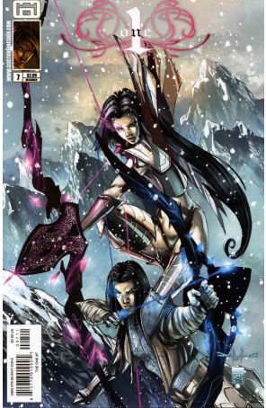 One 7 published by GG Studio with cover art by Pasquale Qualano