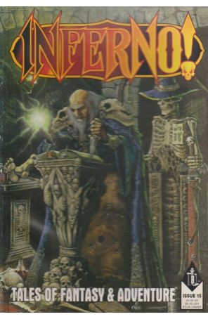 Inferno! (Games Workshop) 15 published by Black Library with cover art by Karl Kopinski