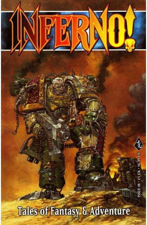 Inferno! (Games Workshop) 18 published by Black Library with cover art by Adrian Smith