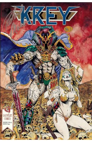Krey 3 published by Gauntlet with cover art by Steven Butler