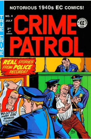 Crime Patrol (Gemstone) 4 published by Gemstone with cover art by Al Feldstein