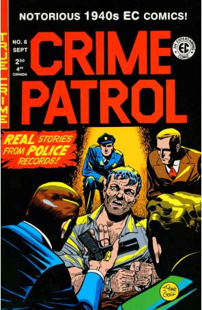 Crime Patrol (Gemstone) 6 published by Gemstone with cover art by Johnny Craig