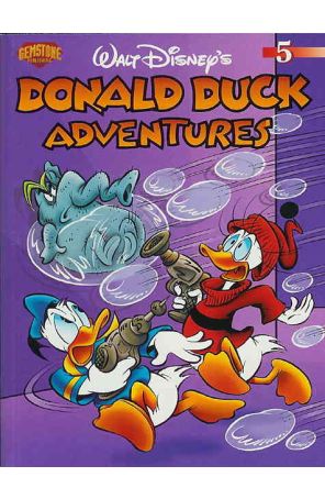 Donald Duck Adventures Take-Along Comic (Walt Disney's) 5 published by Gemstone with cover art by Egmont