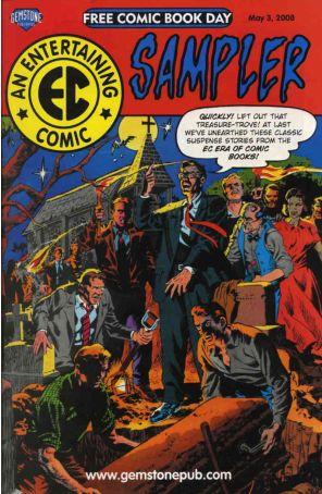 E.C. Sampler FCBD 2008 published by Gemstone with cover art by Al Feldstein