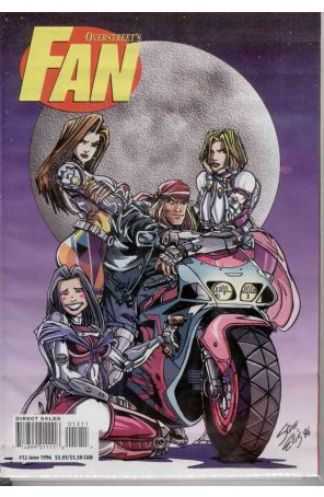 Overstreet's Fan 12 published by Gemstone with cover art by Steven Hughes