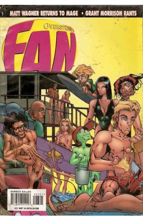 Overstreet's Fan 23 published by Gemstone with cover art by Humberto Ramos