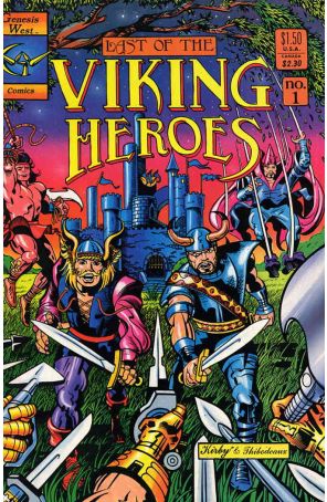 The Last of the Viking Heroes 1 published by Genesis West with cover art by Jack Kirby