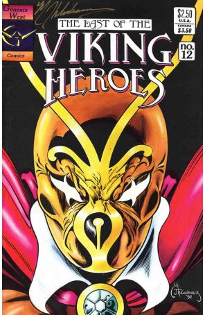 The Last of the Viking Heroes 12 published by Genesis West with cover art by Michael Thibodeaux