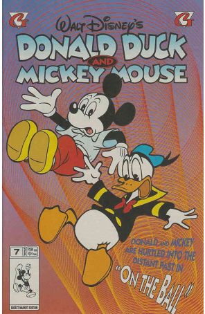 Donald Duck And Mickey Mouse 7 published by Gladstone with cover art by Carl Barks, Paul Murry