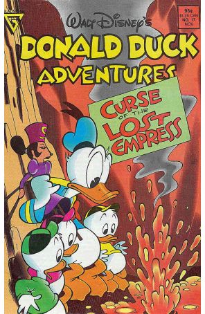 Donald Duck Adventures (Gladstone) 17 published by Gladstone with cover art by William Van Horn
