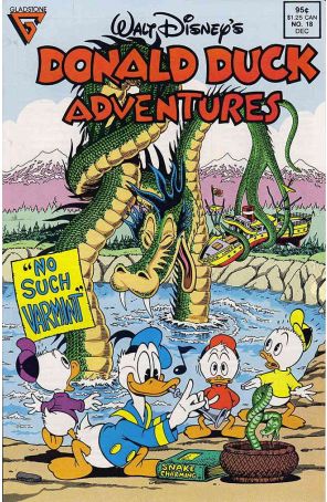 Donald Duck Adventures (Gladstone) 18 published by Gladstone with cover art by Don Rosa