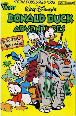 Donald Duck Adventures (Gladstone) 19 published by Gladstone with cover art by Michel Nadorp