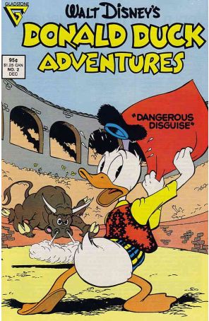 Donald Duck Adventures (Gladstone) 2 published by Gladstone with cover art by Carl Barks