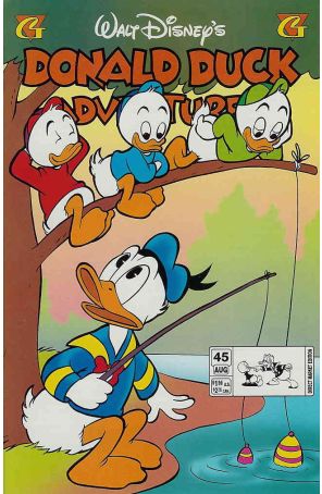 Donald Duck Adventures (Gladstone) 45 published by Gladstone with cover art by Carl Barks