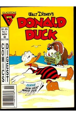 Donald Duck Digest 1 (Newsstand) published by Gladstone