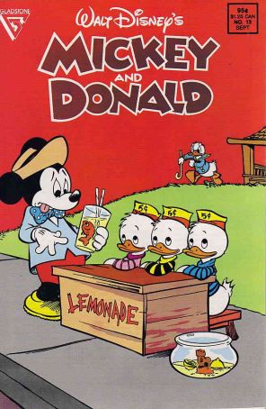 Mickey and Donald (Walt Disney's) 13 published by Gladstone with cover art by Walt Kelly