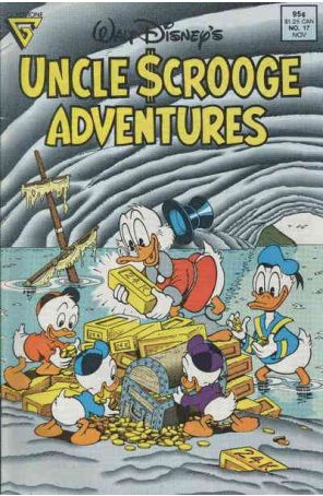 Uncle Scrooge Adventures 17 published by Gladstone with cover art by Carl Barks