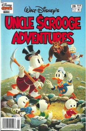 Uncle Scrooge Adventures 26 (Newsstand) published by Marvel