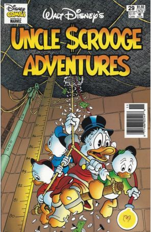 Uncle Scrooge Adventures 29 (Newsstand) published by Marvel