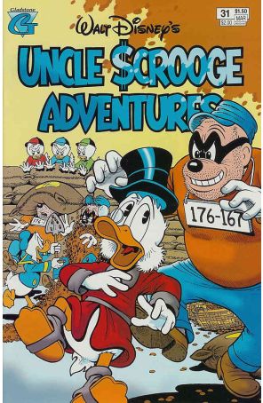 Uncle Scrooge Adventures 31 published by Gladstone