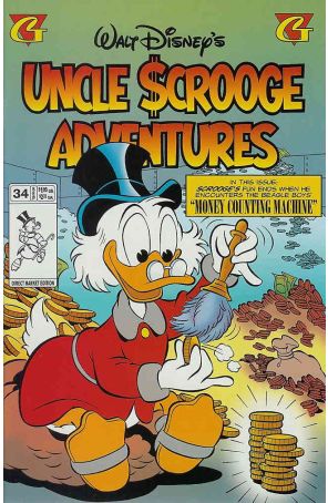 Uncle Scrooge Adventures 34 published by Gladstone