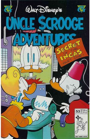Uncle Scrooge Adventures 53 published by Gladstone