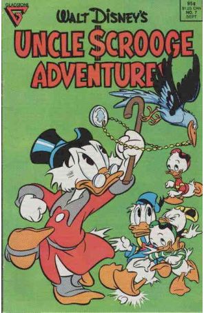 Uncle Scrooge Adventures 7 published by Gladstone with cover art by Daan Jippes
