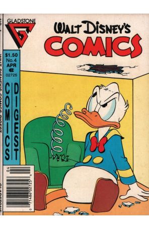 Walt Disney's Comics Digest 4 (Newsstand) published by Gladstone