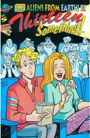Thirteen Something! 5 published by Global with cover art by Roxxy Q. Eyre