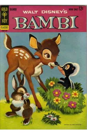 Bambi (Gold Key) 1 published by Gold Key with cover art by Paul Murry
