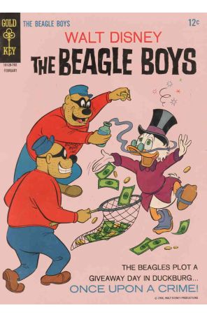 The Beagle Boys 5 published by Gold Key with cover art by Tony Strobl