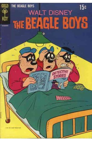 The Beagle Boys 8 published by Gold Key with cover art by Tony Strobl