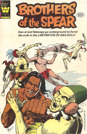 Brothers of the Spear 18A published by Whitman with cover art by Dan Spiegle