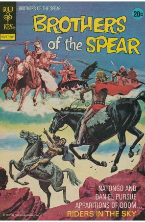 Brothers of the Spear 5 published by Gold Key with cover art by George Wilson