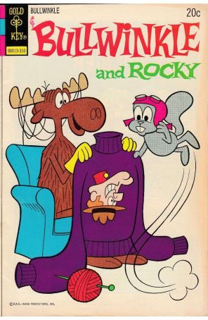 Bullwinkle and Rocky (Gold Key) 9 published by Gold Key