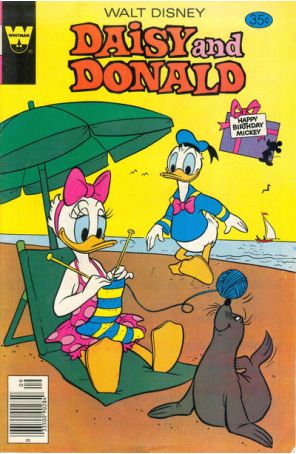 Daisy and Donald 33A published by Gold Key