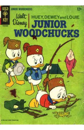 Huey, Dewey, and Louie Junior Woodchucks 1 published by Gold Key