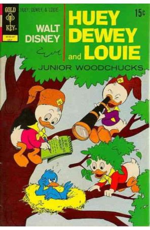 Huey, Dewey, and Louie Junior Woodchucks 15 published by Gold Key