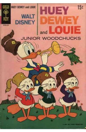Huey, Dewey, and Louie Junior Woodchucks 3 published by Gold Key