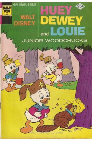 Huey, Dewey, and Louie Junior Woodchucks 30A published by Gold Key