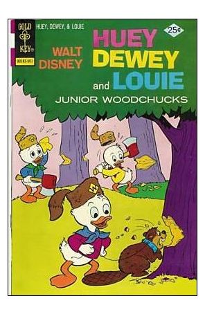 Huey, Dewey, and Louie Junior Woodchucks 30 published by Gold Key