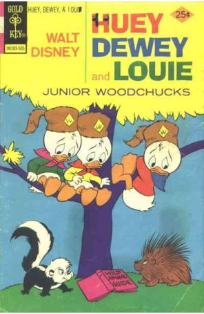 Huey, Dewey, and Louie Junior Woodchucks 32 published by Gold Key