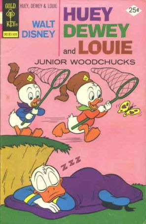 Huey, Dewey, and Louie Junior Woodchucks 34 published by Gold Key