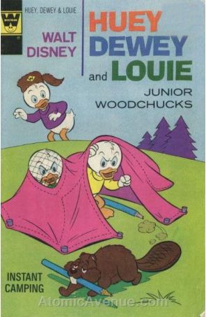 Huey, Dewey, and Louie Junior Woodchucks 36A published by Gold Key