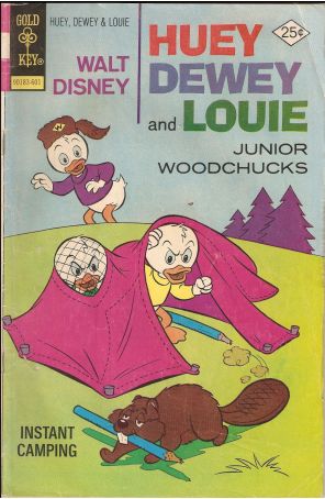 Huey, Dewey, and Louie Junior Woodchucks 36 published by Gold Key