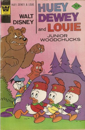 Huey, Dewey, and Louie Junior Woodchucks 40A published by Gold Key